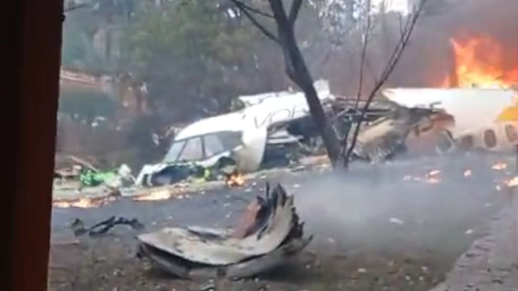 Imagens de Acidente Aéreo Devastador em Vinhedo