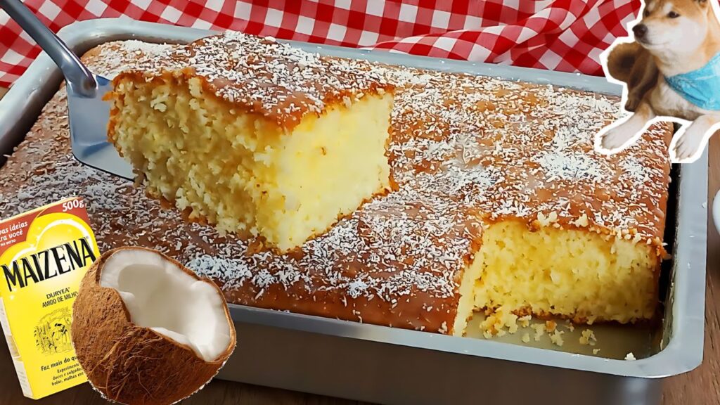 Bolo Delicioso de Maizena com Coco: Uma Receita para Surpreender