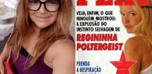 Lembra da Regininha Poltergeist? Ela está vendendo empadas na rua para conseguir dinheiro