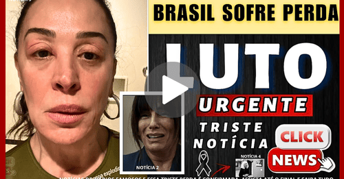 LUT0 BRASIL, GRANDE ARTISTA M0RRE | ATRIZ CLAUDIA RAIA chega notícia | GLÓRIA PIRES, marido fala…